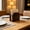 #5072-Brown, variant on Creatitoy Wooden Semicircular Napkin Holder, Vertical Solid Wood Tissue Dispenser, Rustic Style Paper Napkin Stand for Kitchen Dining Table