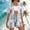 Set-42Light Blue, variant on Women's 3 Piece Beach Outfits Tropical Floral Kimono Cardigan Crop Top & Shorts Sets Summer Vacation Lounge Wear Boho Matching Cover up Suits