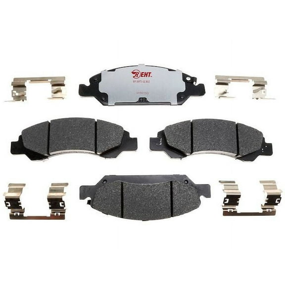 Front Brake Pad Set - Compatible with 2014 - 2018 GMC Sierra 1500 2015 2016 2017