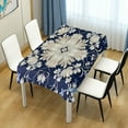 thumbnail image 7 of Coolnut Vintage Ornamental Floral Rectangle Tablecloth Waterproof Table Clothative Stain Resistant & Wrinkle Resistant Washable Table Cover for Dining Table/Party/Camping 60x120 Inch Decor Gift, 7 of 7