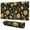 Pioneer Flower Floral-1, variant on Long Mouse Pads for Desk,Pioneer Flower Floral Print Pattern Desk Mats on Top Of Desks, Desk Mouse Pad Extra Large with 3mm Non-Slip Base and Stitched Edge for Gaming,Office,Work,Home 31.5"x11.8"