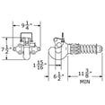 thumbnail image 2 of Wallace Forge 25 Ton Spring Mount Pintle Hook - Commercial Mount - Made in U.S.A., 2 of 2