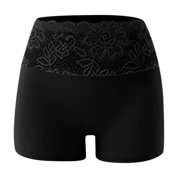ATOYSOY Base Shorts for Outfit Dresses Women Friendly Intimates Seamless Boyshorts Panties Lace Layer Shorts