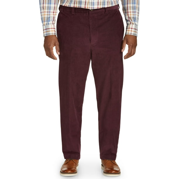 Men's Big & Tall Oak Hill Straight-Fit Stretch Corduroy Pants - Walmart ...
