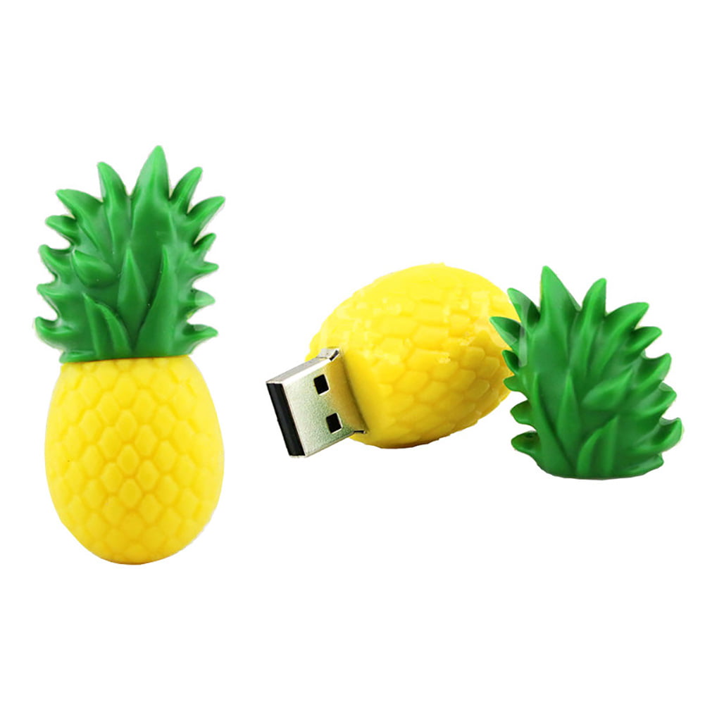Lovely Pineapple cartoon Model USB2.0 8GB-64GB flash drive memory stick pendrive 