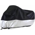 thumbnail image 4 of Fundas para motocicletas, fundas impermeables para exteriores para motos con orificios para cerradura, se adaptan hasta motocicletas-265X105X125cm, 4 of 5