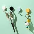 thumbnail image 6 of 5 Pcs Colorful Self Adhesive Hook, Cute Wall Hooks, Home Storage Hooks,Towel Hooks, Stick On Plastic Hooks, 6 of 9