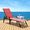 Red, variant on Betcozy Folding Camping Cot, Adjustable Reclining Lounge Chair for Patio Lawn, Beach, Supports 250LBs, Red