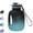Black, variant on Djiypn 40oz Plastic Water Bottle with Motivational Time Marker | Large Reusable Jug with Handle and Leak Proof Lid for Daily Use, Gym and Outdoors, Gift Ready, Black