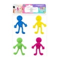 thumbnail image 2 of Figuras Elásticas Prichos Happy Days! Multicolor de Plástico 4 Piezas por Empaque, 2 of 4