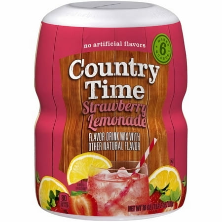 Country Time Drink Mix, Strawberry Lemonade (Pack of 2)