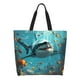 thumbnail image 1 of Easygdp Realistic Ocean Shark Bolsas Tote para Mujer, Bolsos de Hombro para Viaje, Bolsos de Mano de Gran Capacidad para Compras y Trabajo, 1 of 8