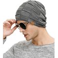 thumbnail image 3 of ER Bufanda cálida de invierno para hombre, gorro tejido con cuello europeo y americano s Excelente Rendimiento, 3 of 5