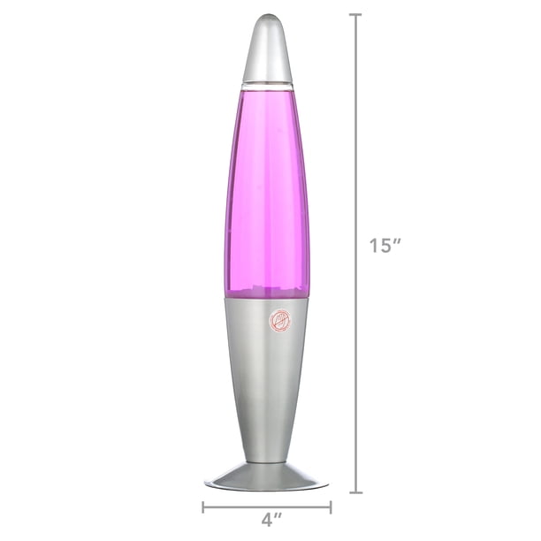 Urban Shop 16-Inch Pink/Purple Lava Motion Volcano Lamp with