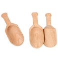 thumbnail image 1 of 6 uds Mini cucharas de madera pequeñas sales de baño cuchara de caramelo para especias té café granos, 1 of 5