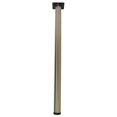 thumbnail image 1 of 40-3/4" Tall 3" Diameter - Single Leg - Brushed Steel, 1 of 4