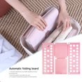 thumbnail image 4 of Lutabuo Plastic Laundry Folding Board Adjustable Shirts Cloth Holder for Home Storage, 4 of 7