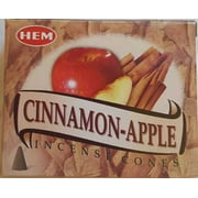 HEM Incense Cinnamon Apple Cones 10pk Use to Purify Your Home Space and Add Touc