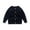 Dark Blue, variant on Boys Knitted Sweater Cardigan Autumn Winter Coats For Toddlers Soft Warm Round Neck Outerwear Jacket For Infants And Toddlers 0 3 Years