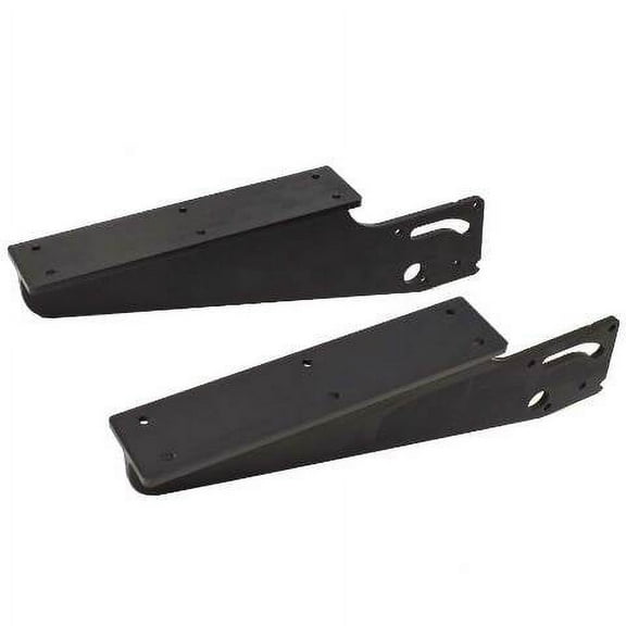 MasterCraft Boat Swim Platform Brackets 530978 | Black Aluminum (Kit)