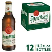 Pilsner Urquell Beer, 12 Pack, 11.2 fl. oz. Bottles, 4.4% ABV