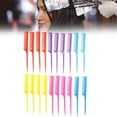 thumbnail image 4 of 20pcs Barber Cutting Tail Comb, Heat Resistant & Anti-Static Hairdressing Hair Styling Tool(Flat Teeth Style), 4 of 5