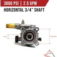 thumbnail image 2 of Homelite Universal POWER PRESSURE WASHER WATER PUMP 3100 psi 2.5 gpm fits MANY MODELS, 2 of 9
