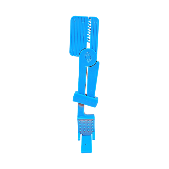 REDLAND Dental Snap-A-Ray Film Holder for quick and precise bisecting angle radiographs (Blue) 3 Pack