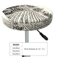 thumbnail image 4 of Haiem retro tractor Print Cushion Round Bar Chair Seat Cover Bar Chair Cushion Covers Elastic Washable Bar Chair Cover,Protects from Scratches and Stains-14 inch, 4 of 7