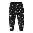 thumbnail image 4 of Ketyyh-chn99 Pants for Kids Boys Elastic Boys Fall Casual Loose Pants Black,4T, 4 of 5