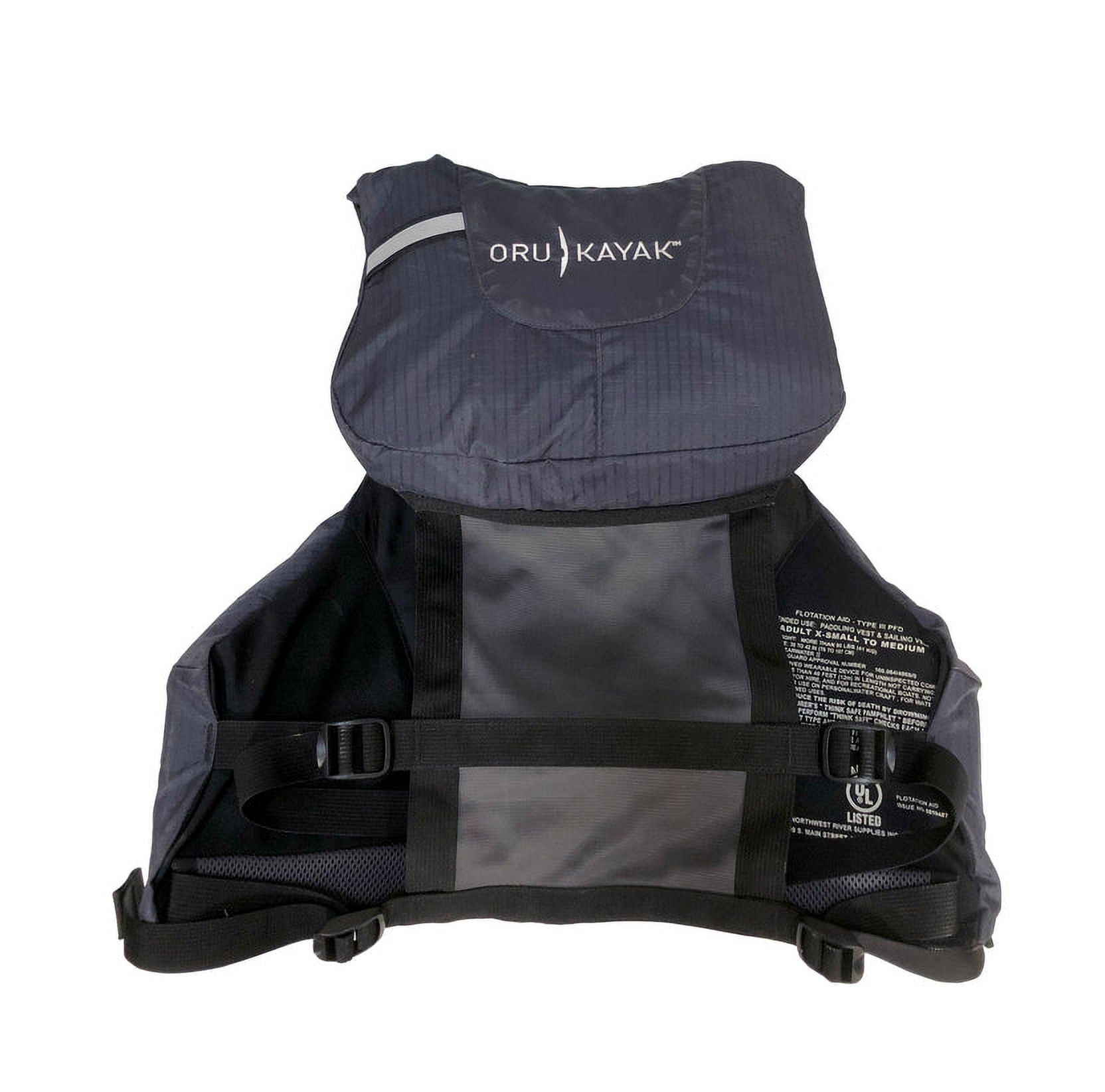 ORU PFD Life Jacket Sixe (L/XL) | Water Safety Vest, Coast Guard Approved, NRS US Coast Guard Type: III, Adjustable Fit, Unisex, Lightweight, High Mobility