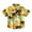 Yellow, variant on LNMQLPDBS Hawaiian Shirts for Boys Coconut Tree Printed Summer Tops Short Sleeve Lapel Shirts with Chest Pocket Toddler Boys Clothes Soft Trendy Button Down Shirt for Beach Green 5-6 Years