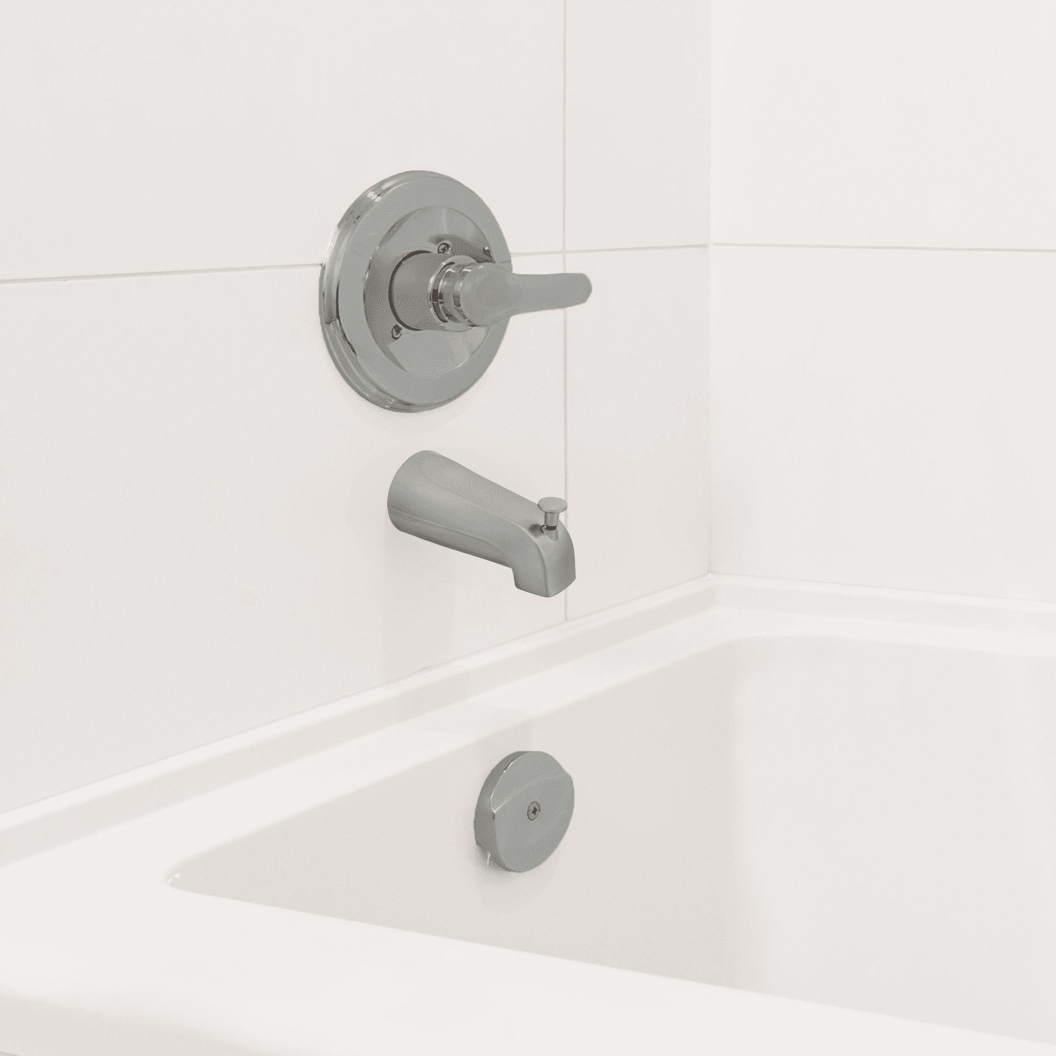 Danco Universal Bathroom Tub Spout with Diverter in Brushed Nickel (89249)