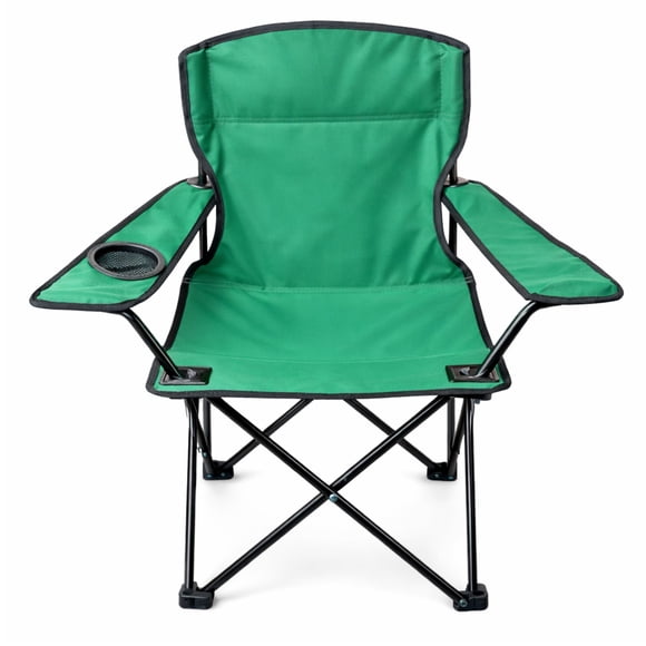 Silla Plegable Infantil Niños Para Jardín con Funda, Playa, Acampar,  Color Verde - Segos