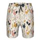 thumbnail image 3 of Fotbe Cartoon Chickens Trajes de Baño Estampados para Hombre, Shorts de Verano de Secado Rápido, Ropa de Playa, Bañadores-Medium, 3 of 6