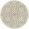 thumbnail image 5 of SAFAVIEH Bella Janis Geometric Striped Wool Area Rug, Sand/Ivory, 5' x 5' Square, 5 of 10