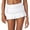 White, variant on Women's High Waist Retro Swim Bottoms - Full Coverage Bikini Tankini Briefs with Stretch Control (Nylon/Spandex, S-XXL)