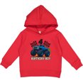 thumbnail image 2 of Inktastic Monster Truck Birthday Boy 4 Toddler Hoodie, 2 of 4