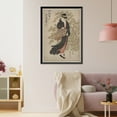 thumbnail image 3 of Historic Framed Print, [Japanese Ukiyo-e print] - 587, 17-7/8" x 21-7/8", 3 of 9