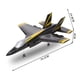 thumbnail image 3 of Avión RC de 2,4 GHz, 2 canales, listo para volar, avión RC de espuma de poliestireno con giroscopio de 3 ejes, avión de vuelo de estabilidad para niños principiantes JM, 3 of 4