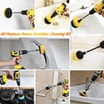 thumbnail image 6 of 45 Piece Drill Brush Attachment Set, All Purpose Power Clean Scrubber Brush, Scrub Pads & Sponge with Extend Long Attachment for Bathroom, Kitchen,Grout,Tub,Tile,Corners, Auto, 6 of 7