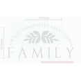 thumbnail image 3 of Best Things in Life, Family Vinyl Decals Wall Sticker Decor Room Art, 37x20-inch, Light Gray, 3 of 5