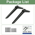 thumbnail image 7 of TV Stand Legs for Hisense TV Legs, for Hisense 40" 43" TV 40H5590F 40H4F 40H3F9 40H4030F1 43H4F 43H4030F 43H4030F1 TV Stand with Screws Set, Easy to Install, Black, 7 of 7