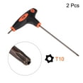 thumbnail image 3 of Uxcell T10 Anti Tamper Proof Torx Key T-Handle Dual End Wrench, S2 Steel 2 Pack, 3 of 5