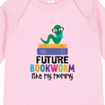 thumbnail image 4 of Inktastic Future Bookworm Like My Mommy Boys or Girls Long Sleeve Baby Bodysuit, 4 of 5