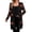#01 Black, variant on Halloween Cardigans Sweaters for Women Open Front Cute Pumpkin Prints Long Sleeve Fall Winter Clothing #01 Black Size L