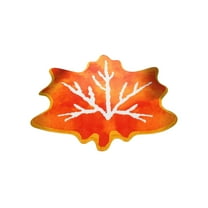 KOYPTL Fall Bathroom Rugs 40*60cm Soft Autumn Pumpkin Maple Leaf Bath Mat Non Slip Washable Durable Absorbent Thanksgiving Day Doormats Halloween Rugs for Kitchen Front Door Home Decor Fall Decor