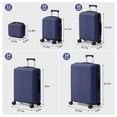 thumbnail image 6 of Ktaxon 5-Piece Luggage Set Hardshell Lightweight ABS Carry On Suitcase 360° Spinner Wheels BlUE, 6 of 11