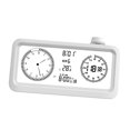 thumbnail image 4 of Reloj despertador con 3 niveles de brillo, multifuncional, práctico reloj temporizador visual para Blanco, 4 of 9