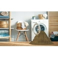 thumbnail image 2 of Ahgly Company Machine Washable Indoor Rectangle Transitional Dark Bronze Brown Area Rugs, 7' x 10', 2 of 7